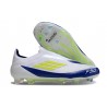 adidas F50 Elite Laceless FG Vit Blå Gul