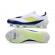 adidas F50 Elite Laceless FG Vit Blå Gul