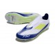 adidas F50 Elite Laceless FG Vit Blå Gul