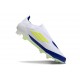 adidas F50 Elite Laceless FG Vit Blå Gul
