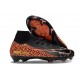 Fotbollsskor Nike Mercurial Superfly X Elite FG Svart Orange Gul