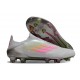 adidas F50 Elite Laceless FG Grå Rosa