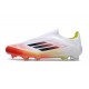 adidas F50 Elite Laceless FG Vit Röd Svart