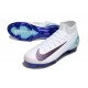 Fotbollsskor Nike Mercurial Superfly X Elite FG Vit Blå Svart