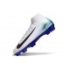 Fotbollsskor Nike Mercurial Superfly X Elite FG Vit Blå Svart