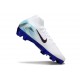 Fotbollsskor Nike Mercurial Superfly X Elite FG Vit Blå Svart