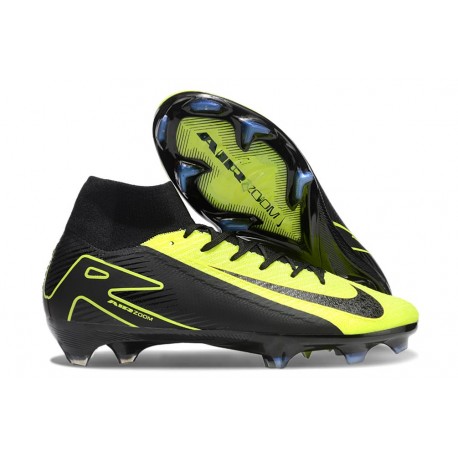 Fotbollsskor Nike Mercurial Superfly X Elite FG Svart Gul