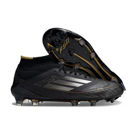 Fotbollsskor adidas F50 Elite Mid FG Svart