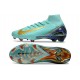 Nike Air Zoom Mercurial Superfly 10 Elite FG Blå Guld
