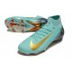 Nike Air Zoom Mercurial Superfly 10 Elite FG Blå Guld