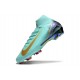 Nike Air Zoom Mercurial Superfly 10 Elite FG Blå Guld