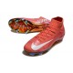 Nike Air Zoom Mercurial Superfly 10 Elite FG Röd Vit