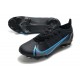 Fotbollsskor Nike Mercurial Vapor XIV Elite FG Renew - Svart Grå