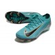 Nike Zoom Mercurial Vapor 16 Elite FG Cyan Svart