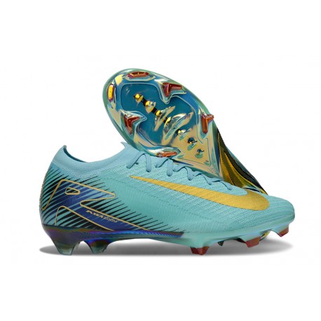 Nike Zoom Mercurial Vapor 16 Elite FG Blå Guld