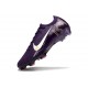 Nike Zoom Mercurial Vapor 16 Elite FG MBAPPE Lila Vit