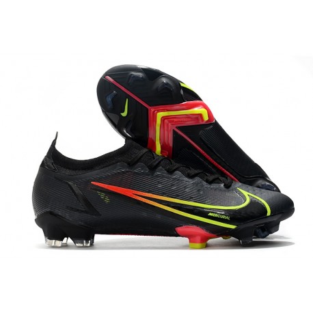 Nike Mercurial Vapor XIV Elite FG Black x Prism - Svart Gul Röd