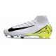 Nike Air Zoom Mercurial Superfly 10 Elite FG Vit Svart Gul