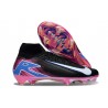 Nike Air Zoom Mercurial Superfly 10 Elite FG Svart Vit Rosa Blå