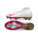 Nike Air Zoom Mercurial Superfly 10 Elite FG Vit Rosa