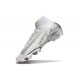 Nike Air Zoom Mercurial Superfly 10 Elite FG Vit Silver