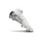 Nike Air Zoom Mercurial Superfly 10 Elite FG Vit Silver