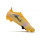 Fotbollsskor Nike Mercurial Vapor XIV Elite FG Gul Svart