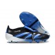 Adidas Predator Elite Fold-over Tongue FG Svart Blå
