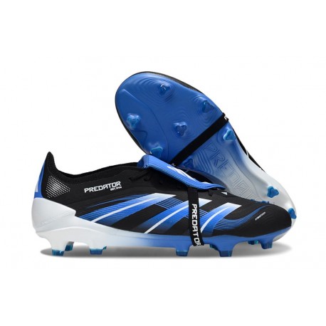 Adidas Predator Elite Fold-over Tongue FG Svart Blå