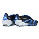Adidas Predator Elite Fold-over Tongue FG Svart Blå