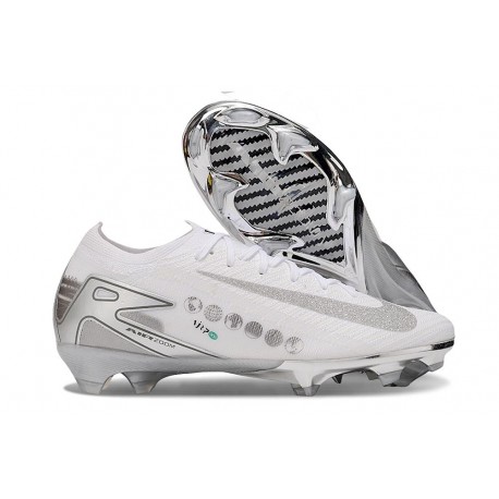 Nike Air Zoom Mercurial Vapor XVI Elite FG Vit Silver