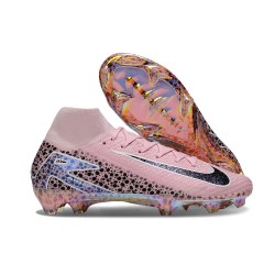 Nike Zoom Mercurial Superfly X Elite FG Rosa Svart