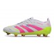 adidas Predator Elite 25 FG Vit Rosa Gul