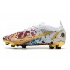 Nike Mercurial Vapor14 Elite FG Herr Vit Röd Guld