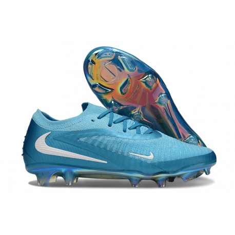 Fotbollsskor Nike Phantom 6 Low Elite FG Blå Vit