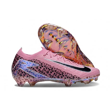Nike Air Zoom Mercurial Vapor XVI Elite FG Rosa Svart