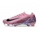Nike Air Zoom Mercurial Vapor XVI Elite FG Rosa Svart