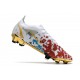 Nike Mercurial Vapor14 Elite FG Herr Vit Röd Guld