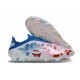 adidas F50 Elite Laceless FG Vit Rosa Blå