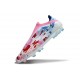 adidas F50 Elite Laceless FG Vit Rosa Blå