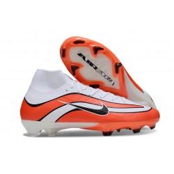 Nike Zoom Mercurial Superfly X Elite FG Röd Vit Svart