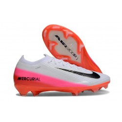 Nike Air Zoom Mercurial Vapor XVI Elite FG Vit Svart Röd