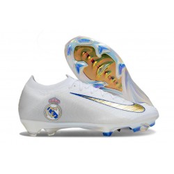 Nike Air Zoom Mercurial Vapor XVI Elite FG Real Madrid Vit Svart