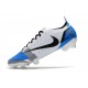 Nike Mercurial Vapor14 Elite FG Herr Vit Svart Blå