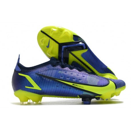 Nike Mercurial Vapor14 Elite FG Herr Recharge - Blå Neon Navy