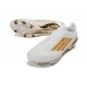 Fotbollsskor adidas F50+ LL FG Vit Guld