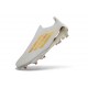 Fotbollsskor adidas F50+ LL FG Vit Guld