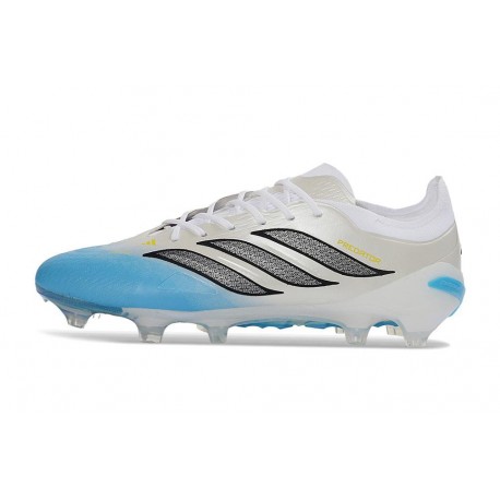 Fotbollsskor adidas Predator Elite FG Vit Blå Svart 