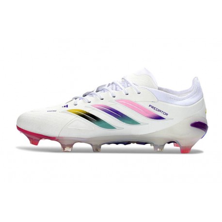 Fotbollsskor adidas Predator Elite FG Vit Rosa