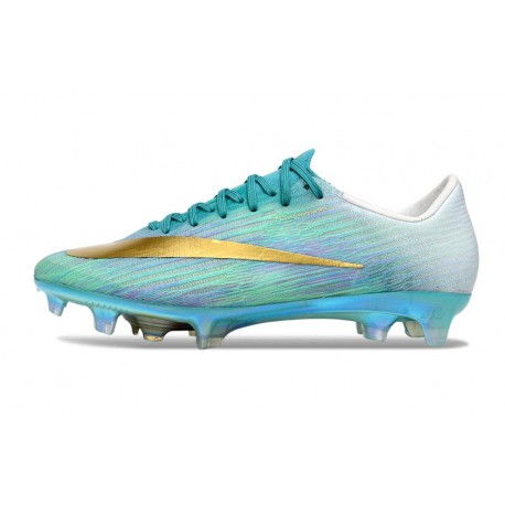 Fotbollsskor för Herrar Nike Mercurial Vapor 17 Elite FG Grön Guld